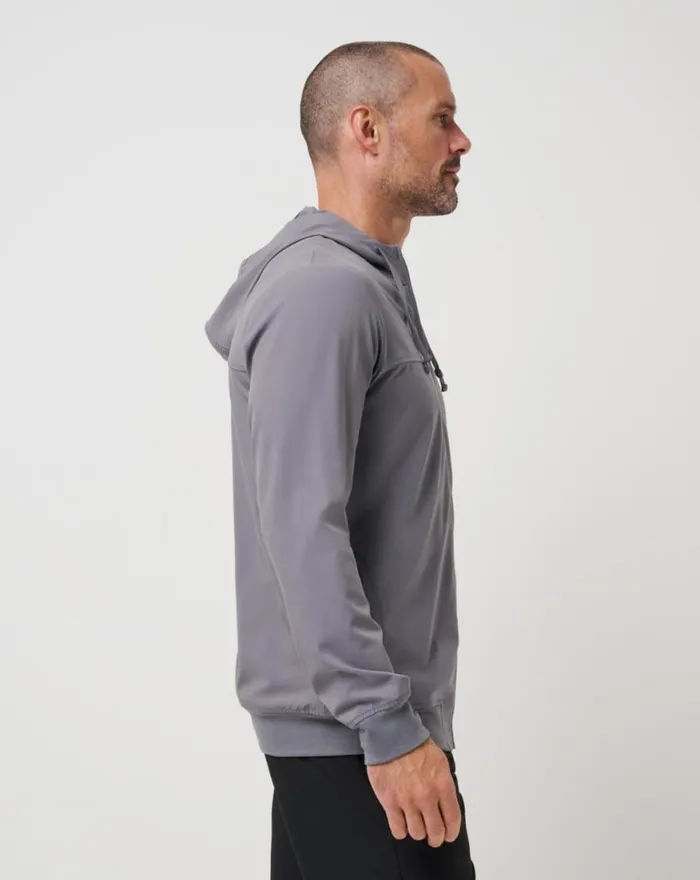 Men WANDERLUST HOODIE Quiet Shade TravisMathew Hoodies and Sweatshirts