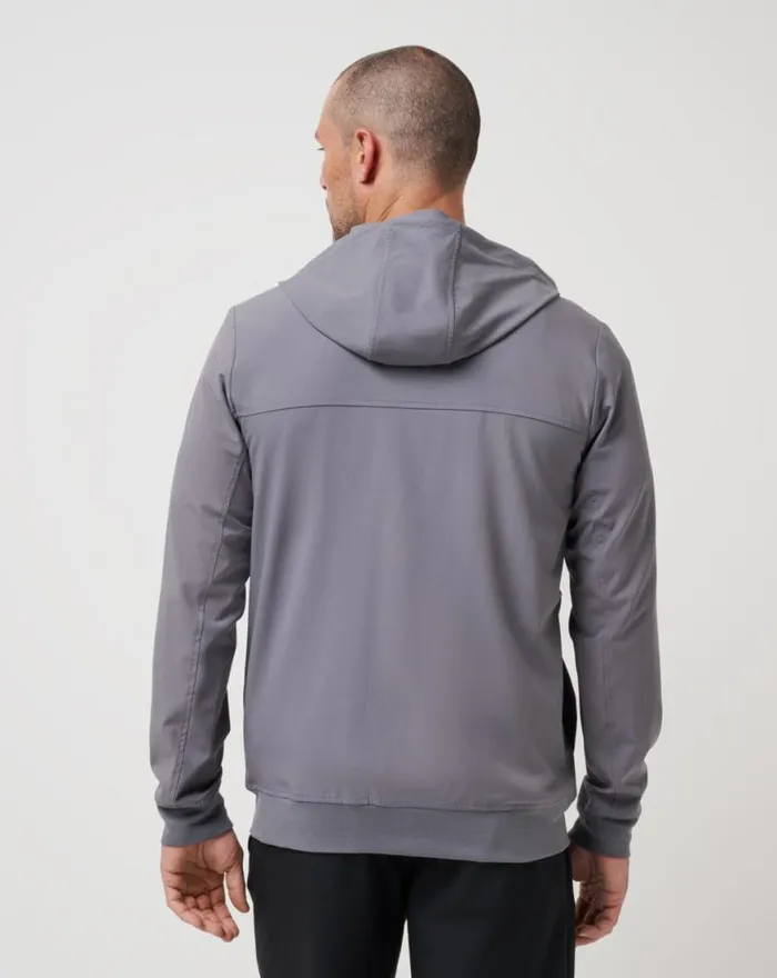 Men WANDERLUST HOODIE Quiet Shade TravisMathew Hoodies and Sweatshirts