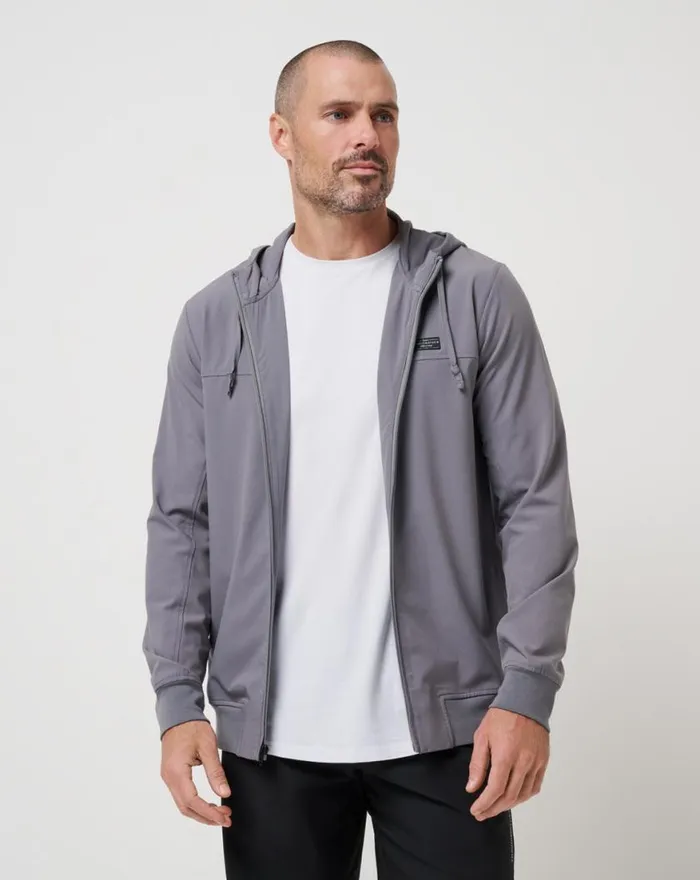 Men WANDERLUST HOODIE Quiet Shade TravisMathew Hoodies and Sweatshirts