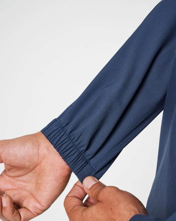 Men WANDERLUST QUARTER ZIP Mood Indigo TravisMathew Quarter Zips
