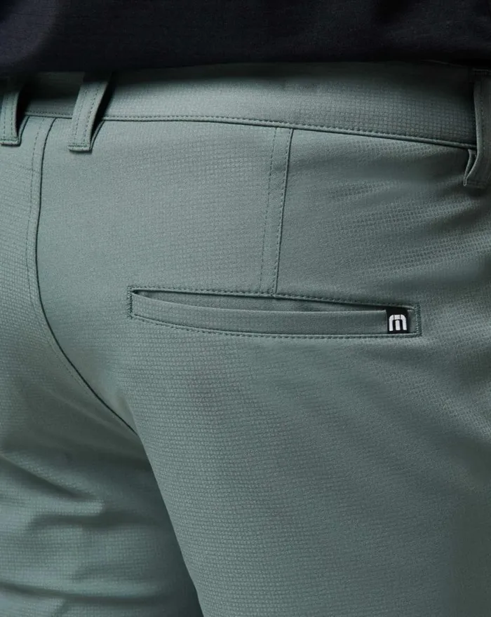 Men WANDERLUST SHORT 9IN Balsam Green TravisMathew Shorts