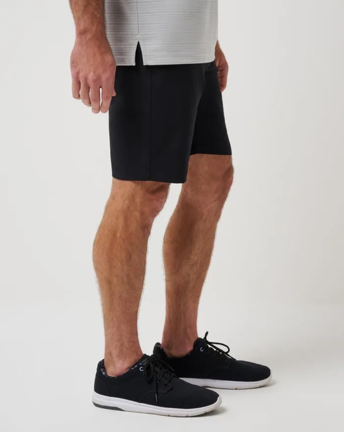 Men WANDERLUST SHORT 9IN Black TravisMathew Shorts