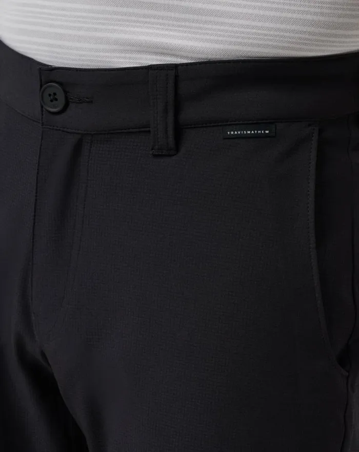Men WANDERLUST SHORT 9IN Black TravisMathew Shorts