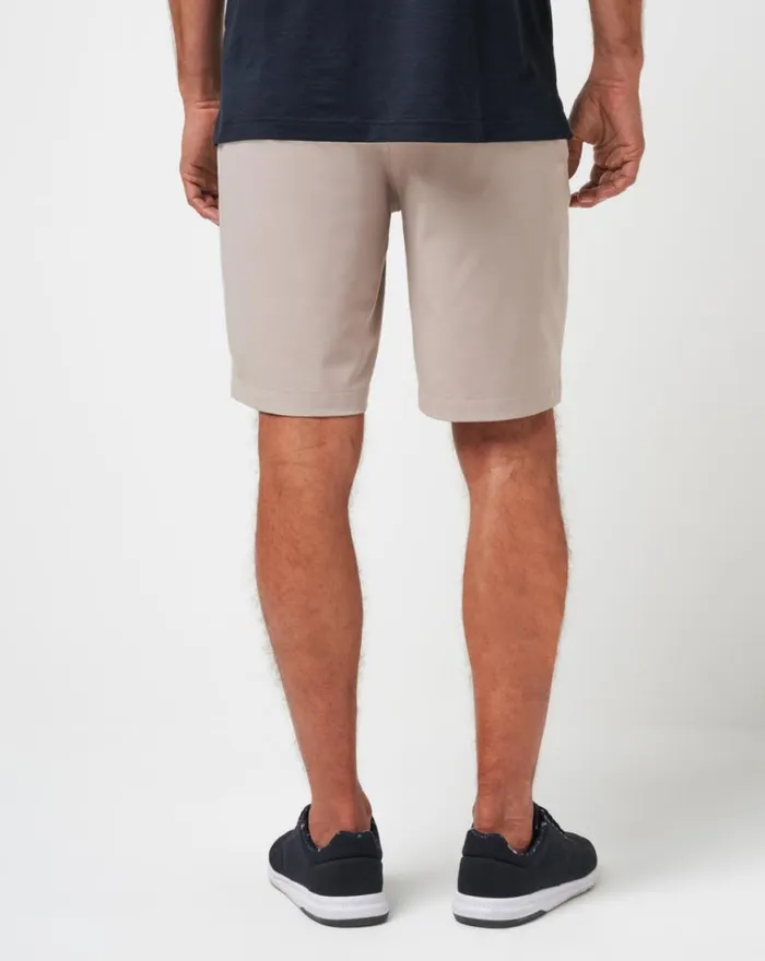 Men WANDERLUST SHORT 9IN Khaki TravisMathew Shorts