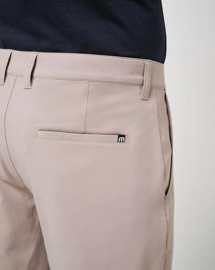 Men WANDERLUST SHORT 9IN Khaki TravisMathew Shorts
