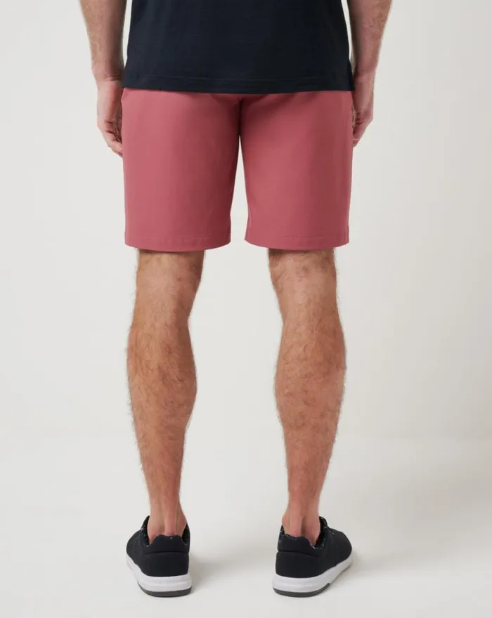 Men WANDERLUST SHORT 9IN Roan Rouge TravisMathew Shorts
