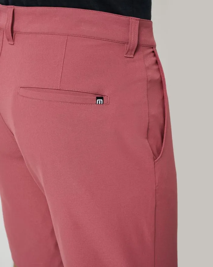 Men WANDERLUST SHORT 9IN Roan Rouge TravisMathew Shorts