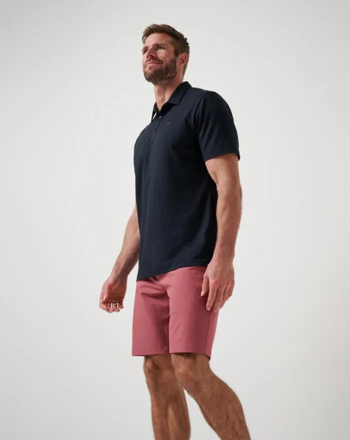 Men WANDERLUST SHORT 9IN Roan Rouge TravisMathew Shorts