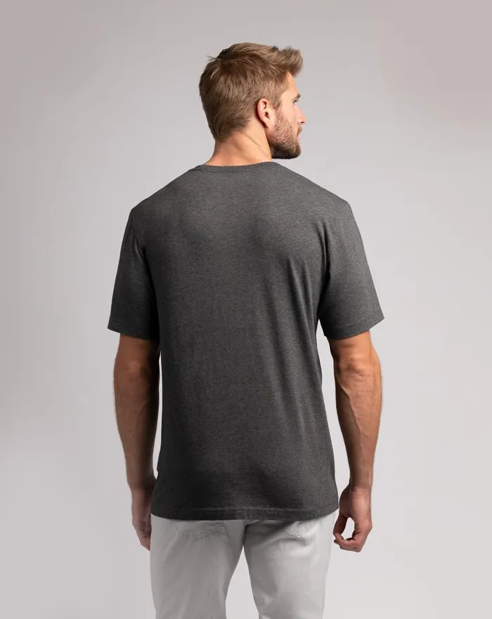 Men WICKED TIMES TEE Heather Grey Pinstri TravisMathew Tees