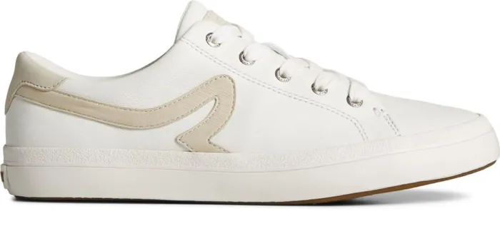 MenWomen Sandy Leather Sneaker White Sperry Sneakers