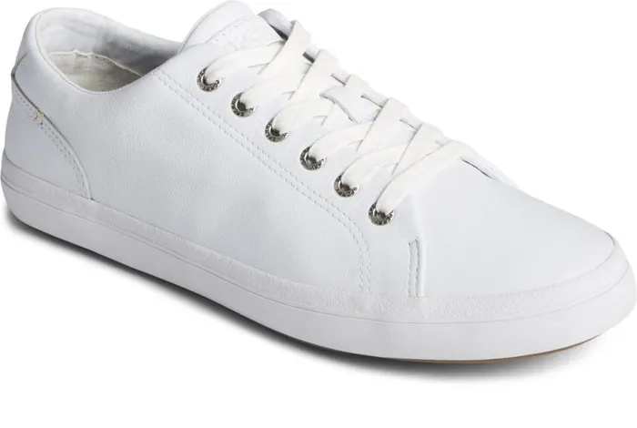 MenWomen Striper II LLT Leather Sneaker White Sperry Sneakers