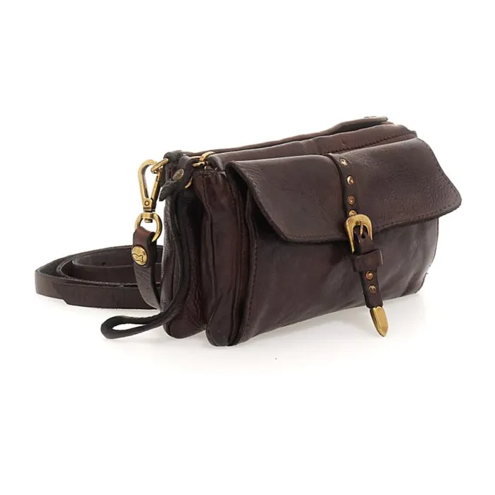 Mini Bags Women Campomaggi Kura Brown Mini Bags Women Campomaggi Kura Brown