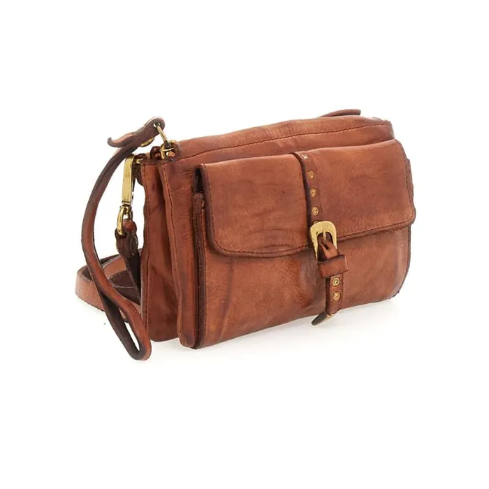 Mini Bags Women Campomaggi Kura Cognac Mini Bags Women Campomaggi Kura Cognac