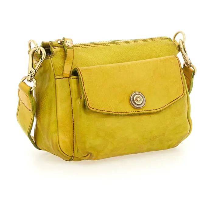 Mini Bags Women Campomaggi Ossidiana Yellow Mini Bags Women Campomaggi Ossidiana Yellow