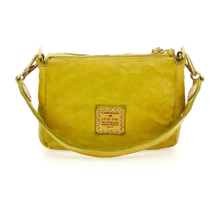 Mini Bags Women Campomaggi Ossidiana Yellow Mini Bags Women Campomaggi Ossidiana Yellow