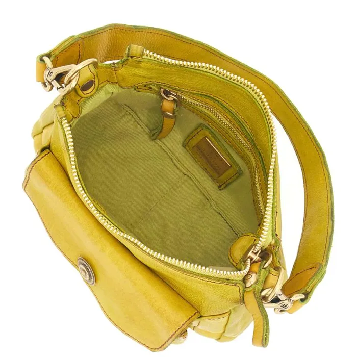 Mini Bags Women Campomaggi Ossidiana Yellow Mini Bags Women Campomaggi Ossidiana Yellow