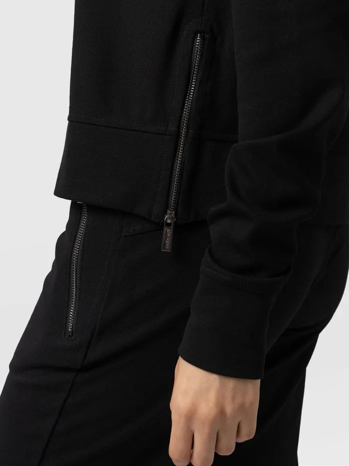 Morgan Zip Sweater 8211 Black Black Women Saint And Sofia Sweaters
