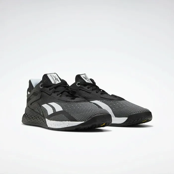 Nano Womens Reebok Nano X Training Shoes Black White Glass Blue