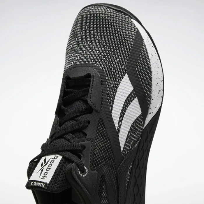 Nano Womens Reebok Nano X Training Shoes Black White Glass Blue