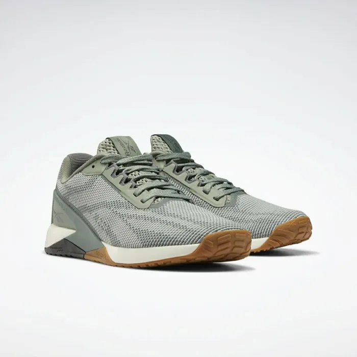 Nano Womens Reebok Nano X1 Grit Training Shoes Harmony Green Morning Fog Reebok Lee 3