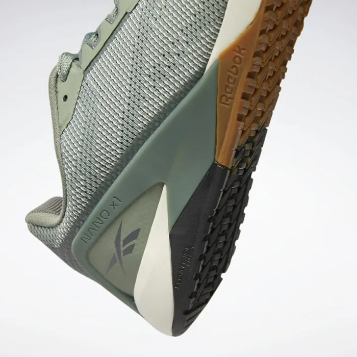 Nano Womens Reebok Nano X1 Grit Training Shoes Harmony Green Morning Fog Reebok Lee 3