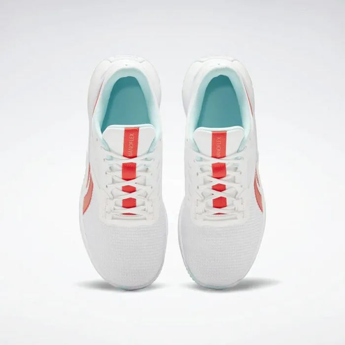 Nano Womens Reebok Nanoflex TR Training Shoes White Twisted Coral Digital Glow