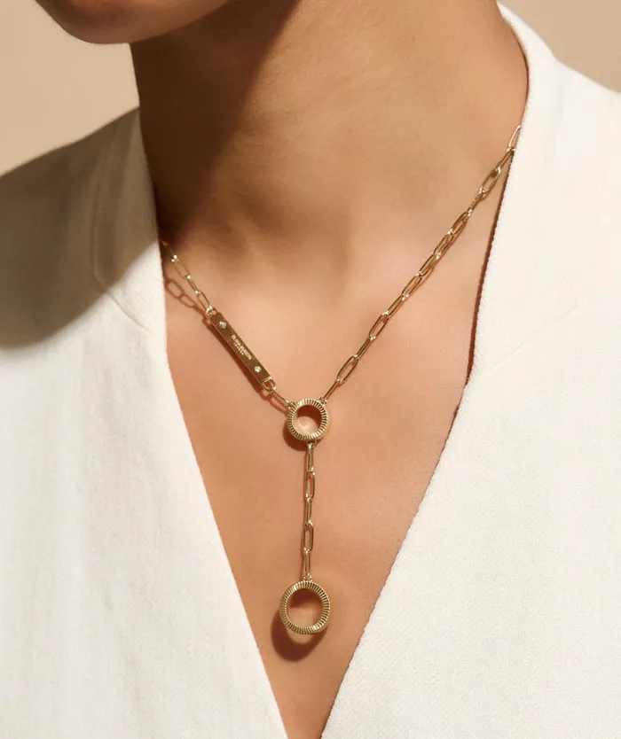 Necklaces Women Olivia Burton Linear Gold Necklace