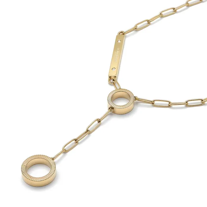 Necklaces Women Olivia Burton Linear Gold Necklace