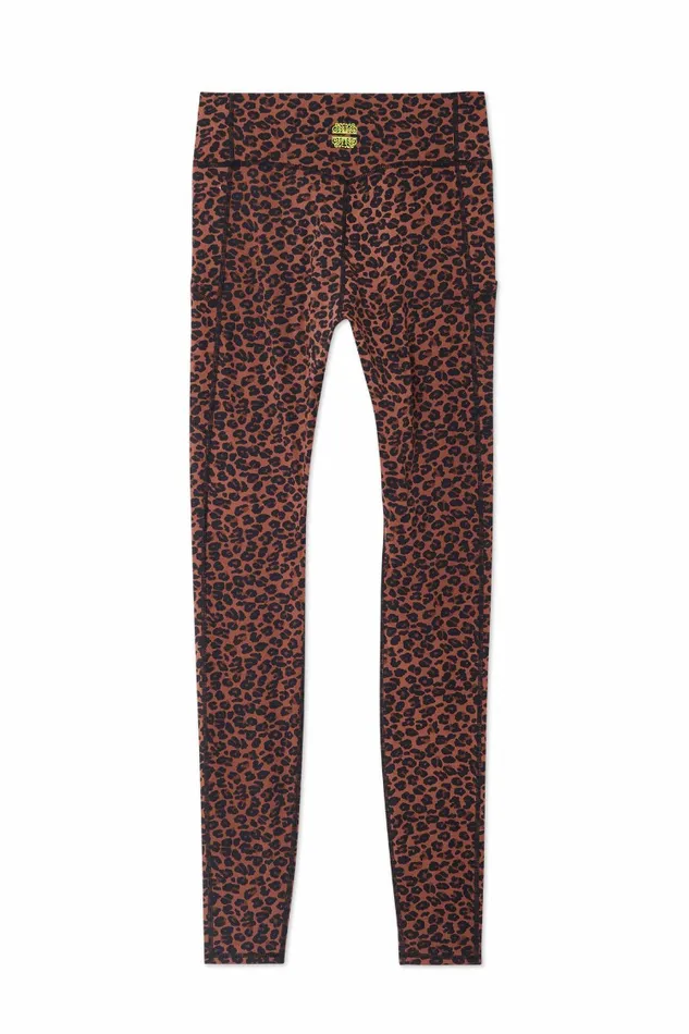Never Fully Dressed Activewear Leopard Legging 8211 Women