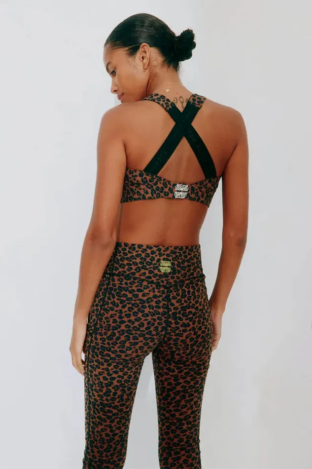Never Fully Dressed Activewear Leopard Legging 8211 Women