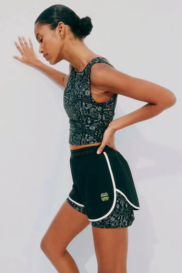Never Fully Dressed Activewear Map Sports Top 8211 Women