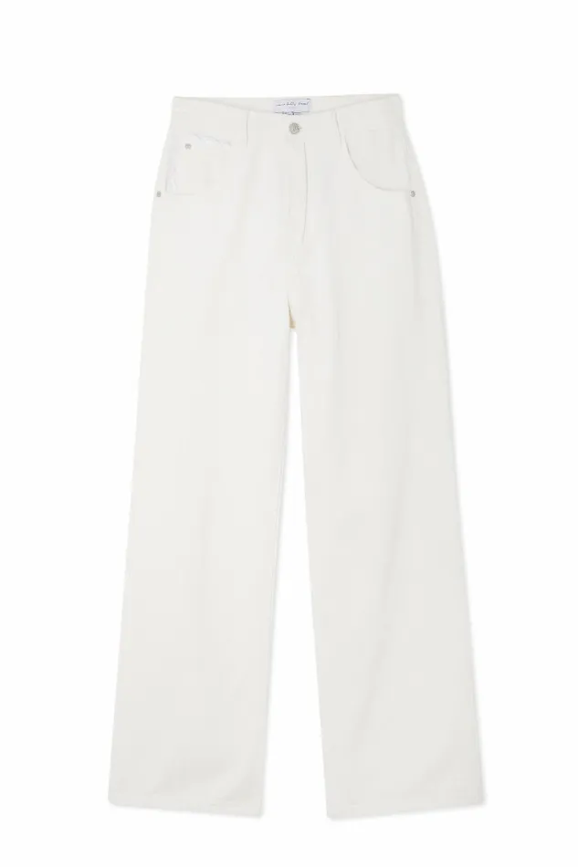 Never Fully Dressed Denim Ecru Scallop Detail Jeans 8211 Women