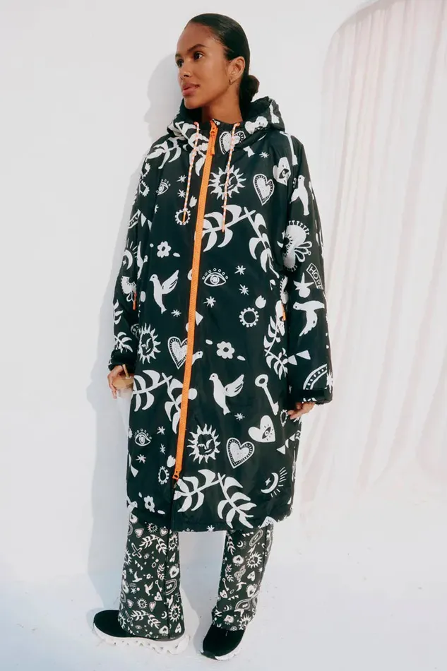 Never Fully Dressed Jackets and Coats Hope Charcoal Changing Robe 8211 Women