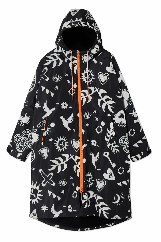 Never Fully Dressed Jackets and Coats Hope Charcoal Changing Robe 8211 Women