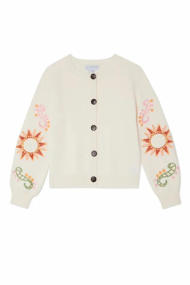 Never Fully Dressed Knitwear Cream Enchanted Cardigan 8211 Women