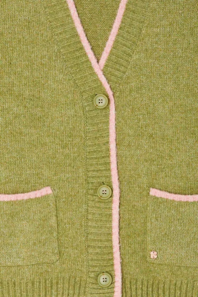 Never Fully Dressed Knitwear Olive Callie Cardigan 8211 Women