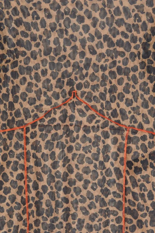 Never Fully Dressed Leopard Print Leopard Cleo Mesh Top 8211 Women