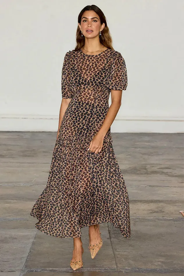 Never Fully Dressed Newness Leopard Lucia Dress 8211 Women