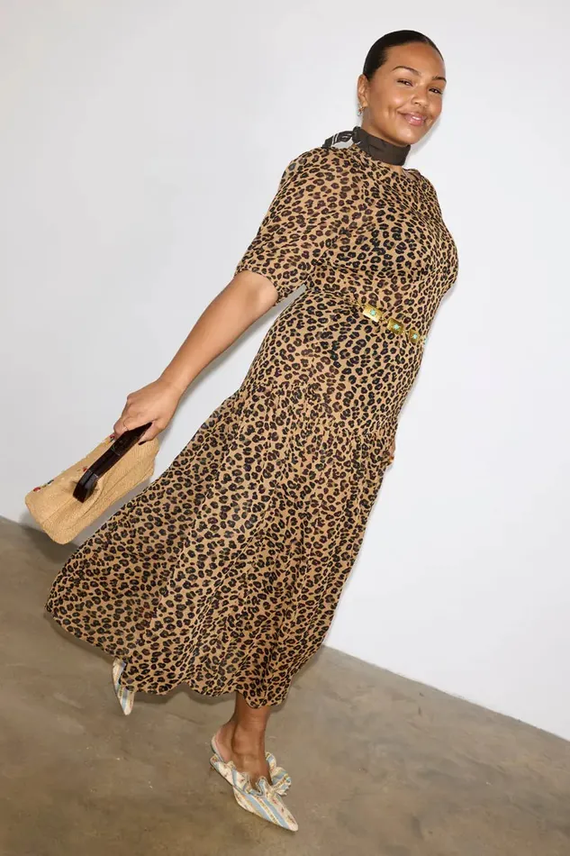 Never Fully Dressed Newness Leopard Lucia Dress 8211 Women