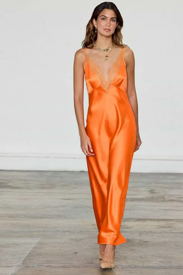 Never Fully Dressed Newness Orange Lily Dress 8211 Women