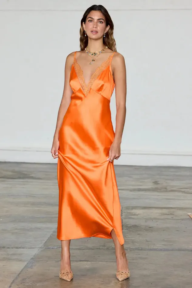 Never Fully Dressed Newness Orange Lily Dress 8211 Women