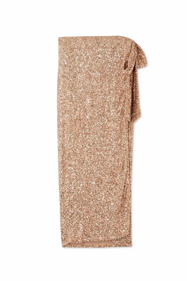 Never Fully Dressed Nfd Classics Gold Sequin Jaspre Skirt 8211 Women