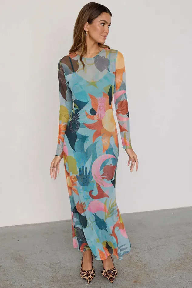 Never Fully Dressed Petite Balearic Mesh Dress Petite 8211 Women