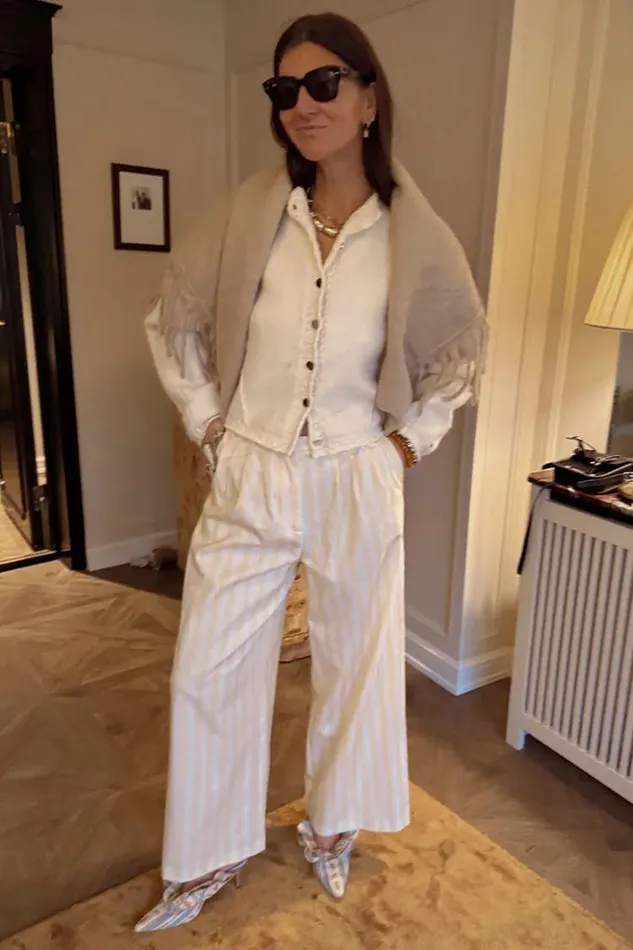 Never Fully Dressed Petite Butter Yellow Stripe Suki Trousers Petite 8211 Women