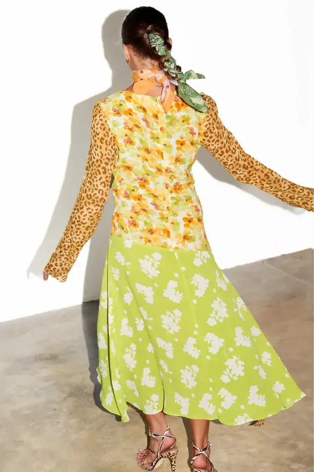 Never Fully Dressed Petite Floral And Leopard Blair Dress Petite 8211 Women