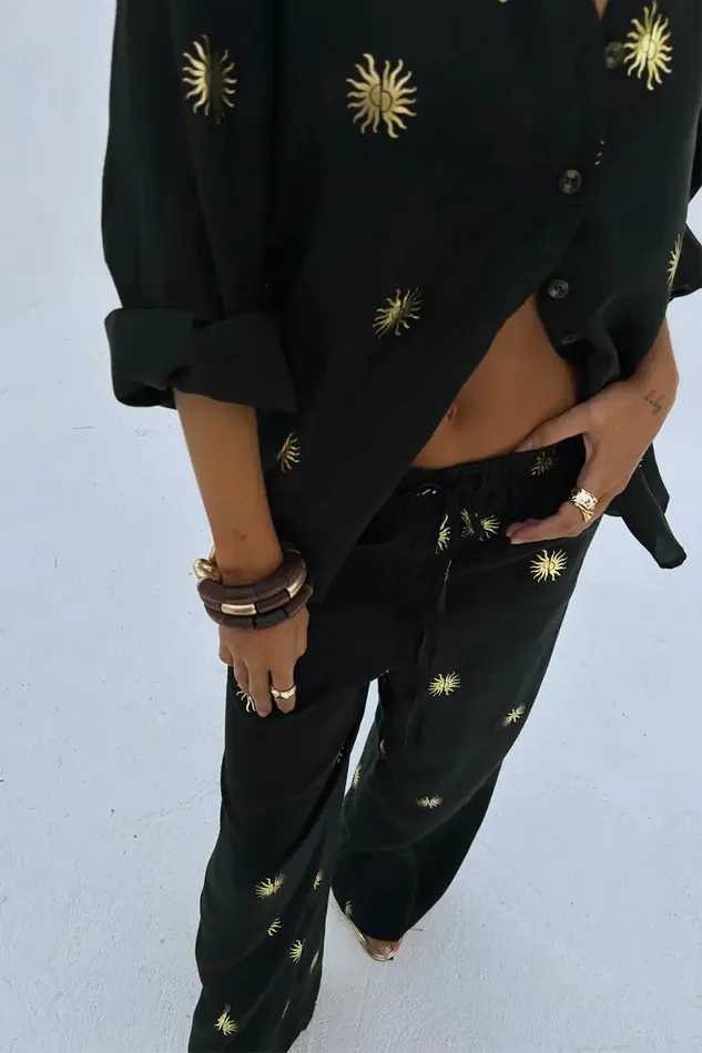 Never Fully Dressed Petite Gold Sun Elissa Trousers Petite 8211 Women