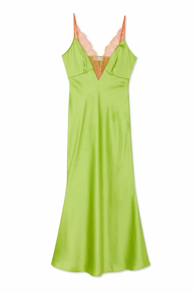 Never Fully Dressed Petite Lime And Coral Lily Dress Petite 8211 Women