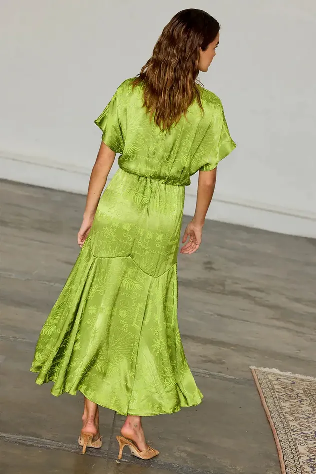 Never Fully Dressed Petite Lime Safari Erin Dress Petite 8211 Women