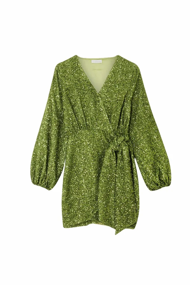 Never Fully Dressed Petite Olive Sequin Mini Vienna Petite 8211 Women