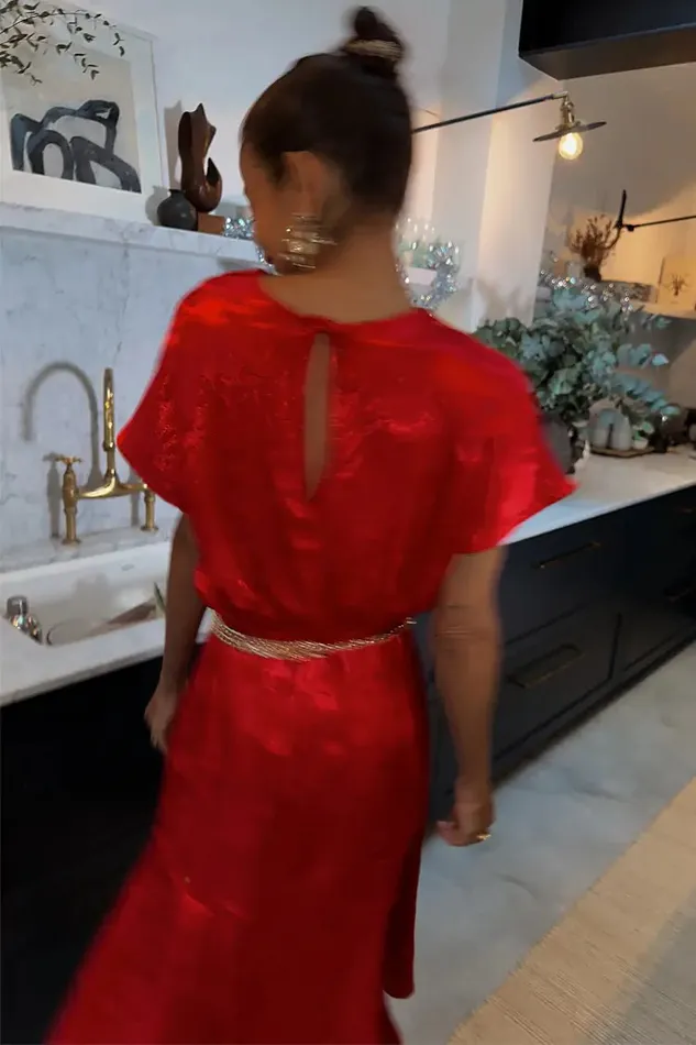 Never Fully Dressed Petite Red Kissed By NFD Erin Dress Petite 8211 Women